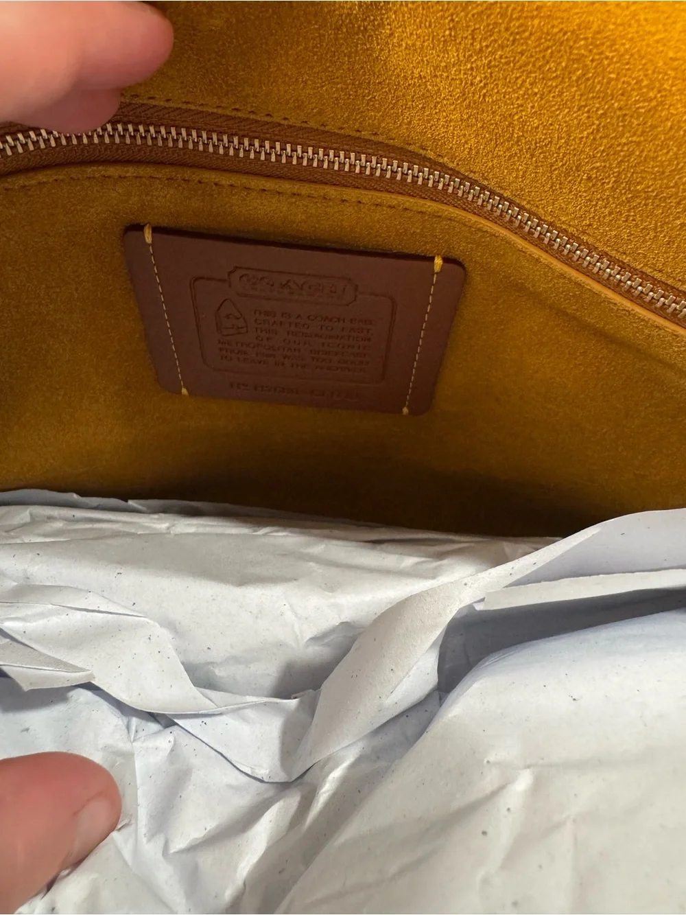 NWT Coach Metropolitan Messenger Bag